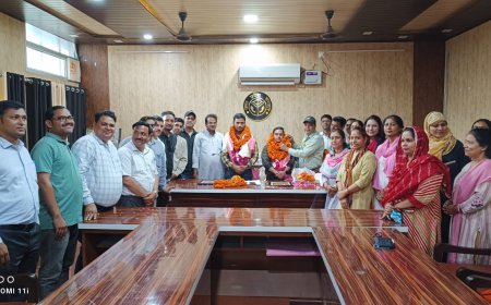 अंतर्जनपदीय शिक्षक संघ ने किया नवनयुक्त खण्ड शिक्षा अधिकारियों का स्वागत