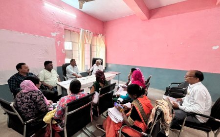 संचारी रोग नियंत्रण को लेकर बैठक का हुआ आयोजन