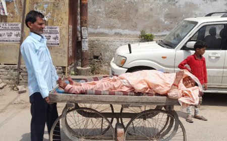 ये हाल है उत्तर प्रदेश की एम्बूलैंस व्यवस्था का