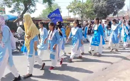 मतदाता जागरूकता रैली निकाली गई