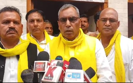 राजभर के बिगड़े बोल राहुल गाँधी और अखिलेश यादव को बताया बच्चा और खुद को बताया उनका चच्चा