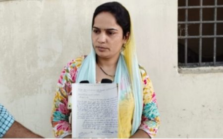 ससुरालजनों पर प्रताड़ित किए जाने का लगाया आरोप