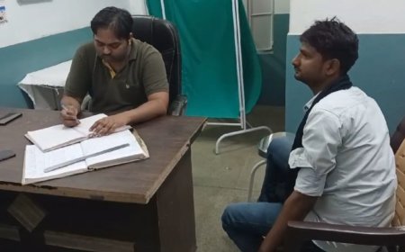 शराबी चालक ने मोटर साइकिल में टक्कर मारकर किया घायल