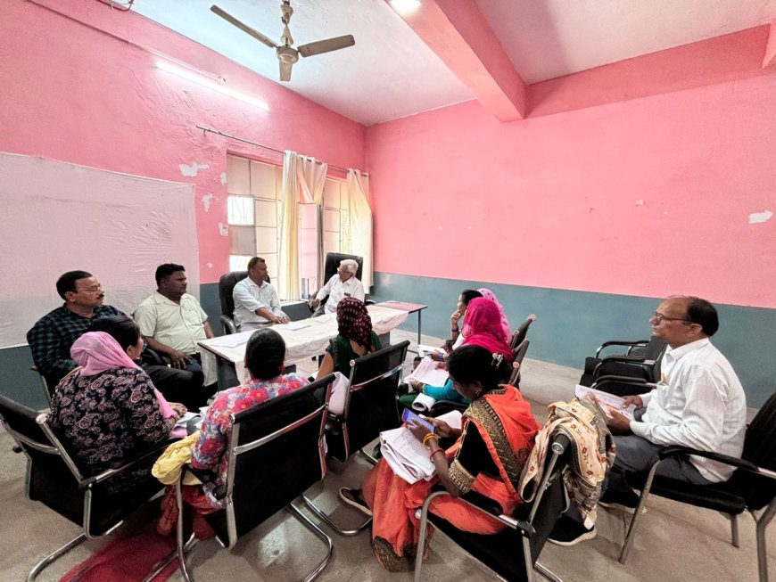 संचारी रोग नियंत्रण को लेकर बैठक का हुआ आयोजन