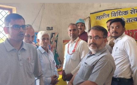 माँ गायत्री विद्या मंदिर में आयोजित हुआ विधिक साक्षरता शिविर