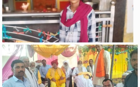 श्रीमद् भागवत महापुराण के उपरांत हुआ विशाल भंडारा