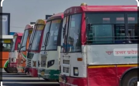 रोडवेज बसें कालपी के सर्विस लेन से ना निकालने से यात्री परेशान