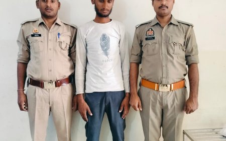 शातिर वाहन चोर को गिरफ्तार कर भेजा जेल