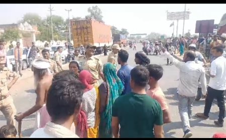 मौरंग खदान मे ट्रक से दबकर युवक की मौत से मचा हड़कंप