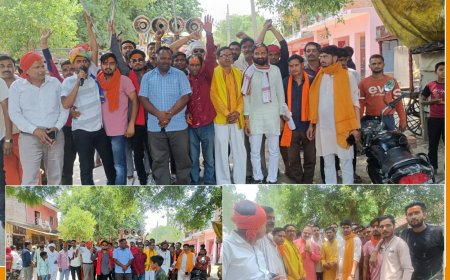 भगवान परशुराम का जन्मोत्सव हर्षोल्लास और धूमधाम से मनाया गया