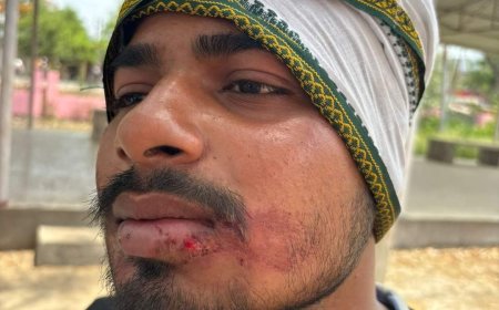 मारपीट व जान से मारने की धमकी में पुलिस ने लिखा मुकद्दमा