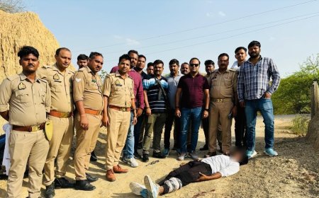 अंतर्राज्यीय लुटेरे गिरोह के 4 शातिर अभियुक्तों को पुलिस ने मुठभेड़ में किया गिरफ़्तार