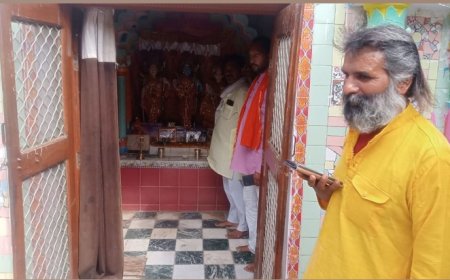 पुजारी के साथ मारपीट कर मंदिर लूट ले गए बदमाश