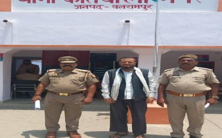 पुलिस टीम ने वांछित अभियुक्त को किया गिरफ्तार