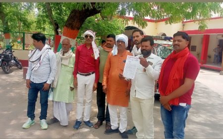 चमार महासभा ने मुख्यमंत्री को सम्बोधित 7 सूत्रीय ज्ञापन जिलाधिकारी को किया भेंट