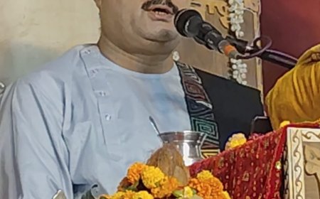 भगवान से बढ़कर कोई और सुख संपदा नहीं भागवत सुनने से होता है कल्याण- व्यास