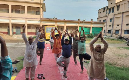 योग को हमें अपनी दिनचर्या मे उतरना चाहिए - योगाचार्य