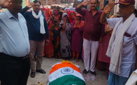 कारगिल युद्ध में भाग लेने वाले पूर्व सैनिक का निधन