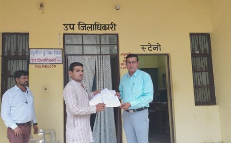 सभासद प्रतिनिधि ने नगर पालिका ई ओ, जे ई और ठेकेदार पर लगाए भ्रष्टाचार के गंभीर आरोप