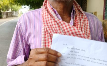 परती की जगह में अवैध कब्जा किये जाने की एस डी एम से की शिकायत