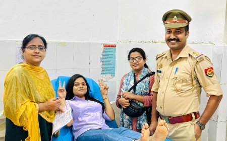 रक्तदान कर दिया जीवनदान का संदेश