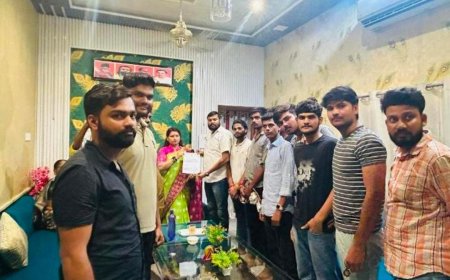 भाजपा युवा मोर्चा नगर अध्यक्ष अभय गौर ने अपने साथियों के साथ पद से दिया इस्तीफा