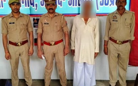थाना नदीगांव पुलिस ने एक वारण्टी अभियुक्त को गिरफ्तार किया