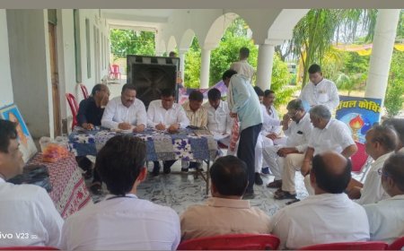 बंगरा में हुई बसपा की जिला स्तरीय बैठक में मचा जमकर हंगामा