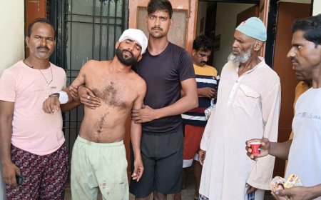 युवक को बंधक बनाकर पीटा,किया लहू लुहान