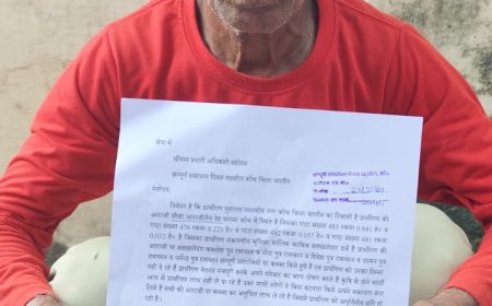 सहखातेदारों पर अपनी आराजी पर कब्जा किये जाने का लगाया आरोप