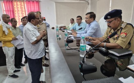 जिलाधिकारी एवं पुलिस कप्तान की अध्यक्षता में गुजारा संपूर्ण समाधान दिवस