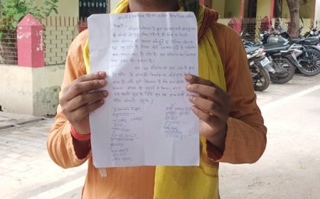 अन्ना जानवरों से परेशान किसानों ने एस डी एम को दिया पत्र