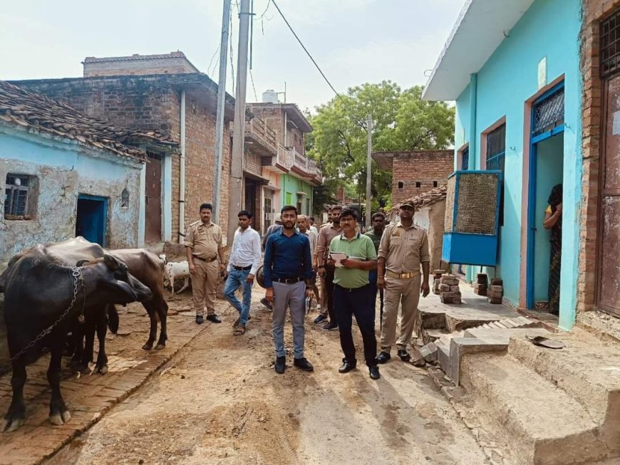 विधुत विभाग एवं बिजलेन्स टीम ने चलाया गांव में कटिया धारकों को पकड़ो अभियान