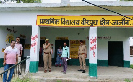 प्राथमिक विद्यालय वीरपुरा के नवनिर्मित भवन से पंखे ट्यूब लाइट चोरी