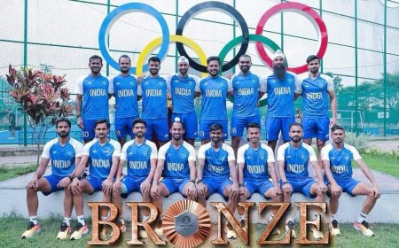 भारतीय हॉकी टीम ने पेरिस ओलंपिक 2024 में शानदार प्रदर्शन करते हुए जीता ब्रॉन्ज मेडल