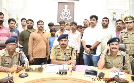 वाहन चोरों का बड़ा गिरोह गिरफ्तार, 14 चोरी की मोटरसाइकिलें बरामद