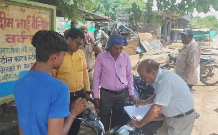 बालश्रम अधिकारी ने नगर में चलाया चैकिंग अभियान