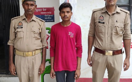 कैलिया पुलिस ने बलात्कारी को गिरफ्तार कर भेजा जेल