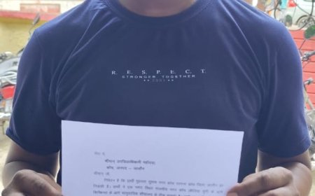 प्लाट के सामने नगर पालिका द्वारा कचड़ा डालकर गंदगी फैलाने का लगाया आरोप