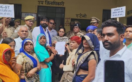 उपवर्गीय करण एवं क्रीमी लेयर आदेश का विरोध कर राष्ट्रपति को भेजा गया ज्ञापन