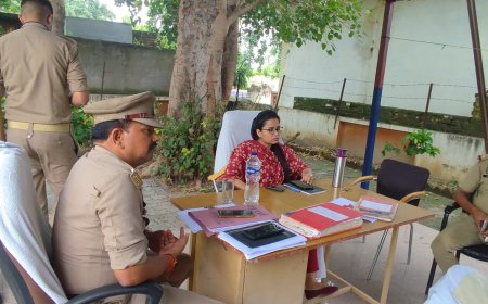 थाना समाधान दिवस में आयी 7 शिकायतें मौके पर 2 का निस्तारण