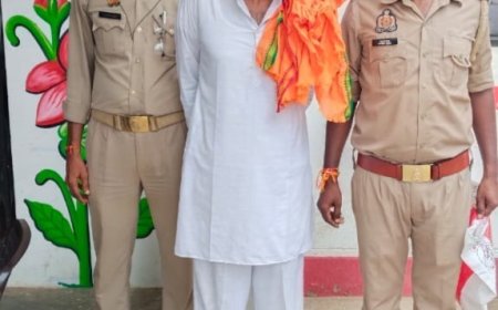 कैलिया पुलिस ने हत्या में बांछित को गिरफ्तार कर भेजा जेल