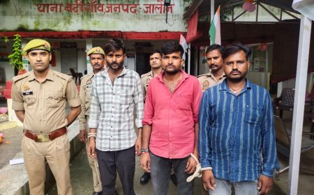 नदीगांव पुलिस ने शांति भंग में तीन लोगों का किया चालान