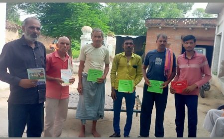 ग्राम परावर में प्रधान व सचिव पर मजदूरों ने लगाये मनरेगा में धांधली के आरोप