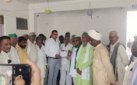 पंचायत में किसानों ने समस्याओं को निपटाने के लिए लेकर हुंकार भरी