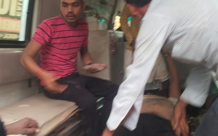 आकाशीय बिजली गिरने से महिला सहित पाँच लोग हुए घायल