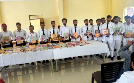 गायत्री ज्ञान मंदिर का ज्ञान यज्ञ अभियान के अन्तर्गत में 419वाँ युगऋषि वाङ्मय की स्थापना