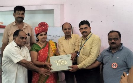 मथुरा देवी बालिका इंटर कॉलेज जालौन मैं मनाया गया शिक्षक दिवस