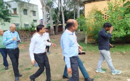 जिलाधिकारी ने उतरौला तहसील का किया औचक निरीक्षण