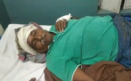 अतिवृष्टि से ढही दीवाल से बुजुर्ग दम्पत्ति दबकर हुए घायल